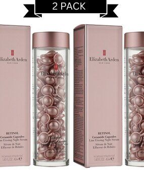 Elizabeth Arden Ceramide Retinol Capsules - Line Erasing Night Serum 2 Pack